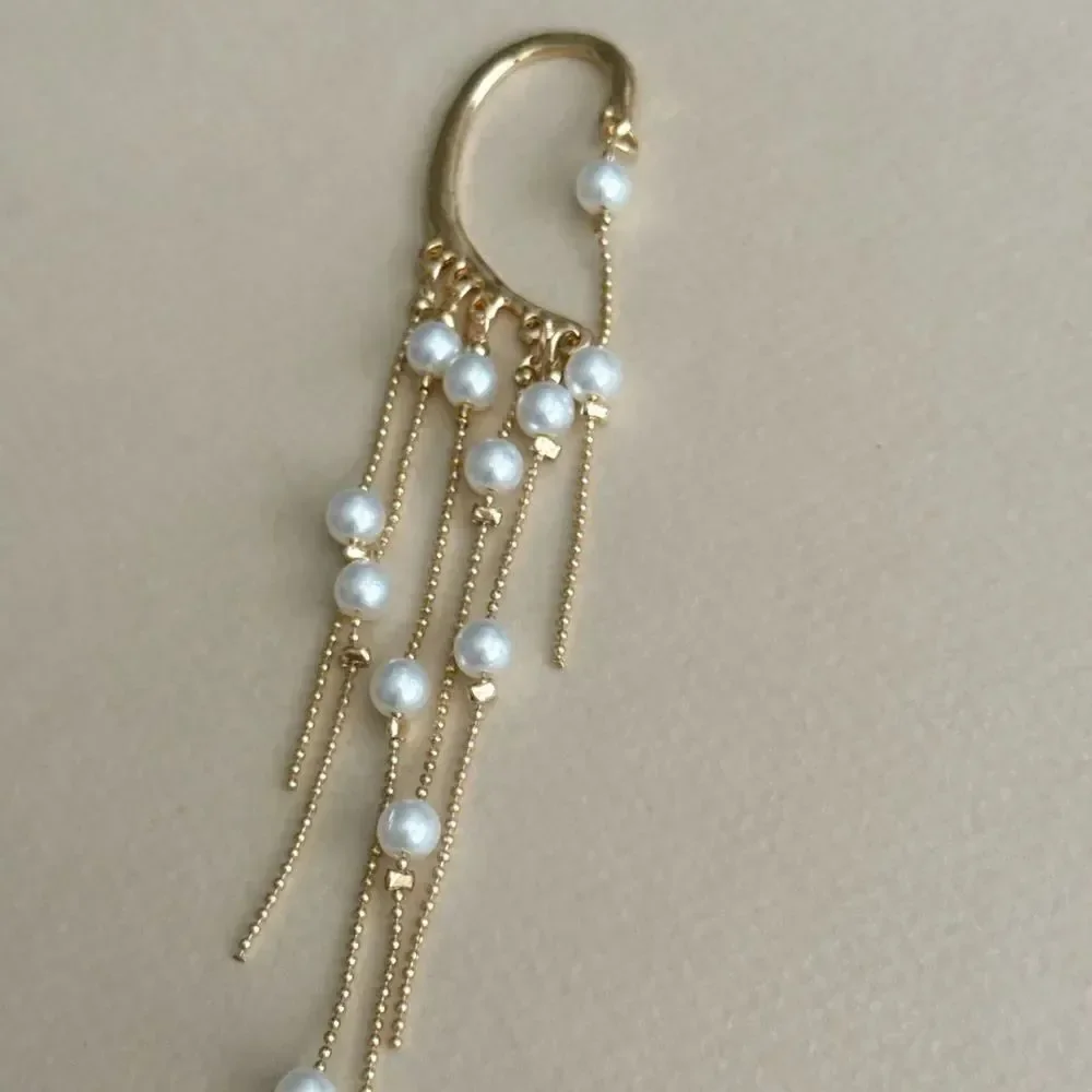 Pearl Drop Ear Cuff #2425